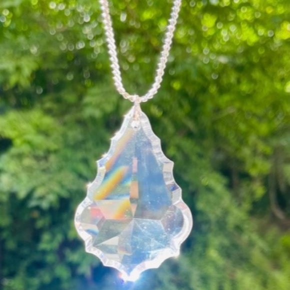 Swarovski large Crystal vintage necklace with tag - Picture 3 of 5